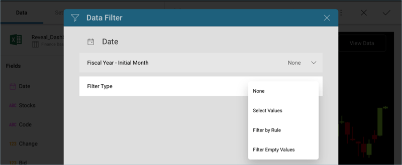 Filtering by rule in Analytics