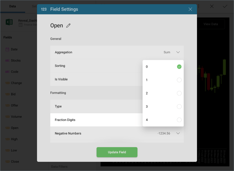 Removing fraction digits in Analytics