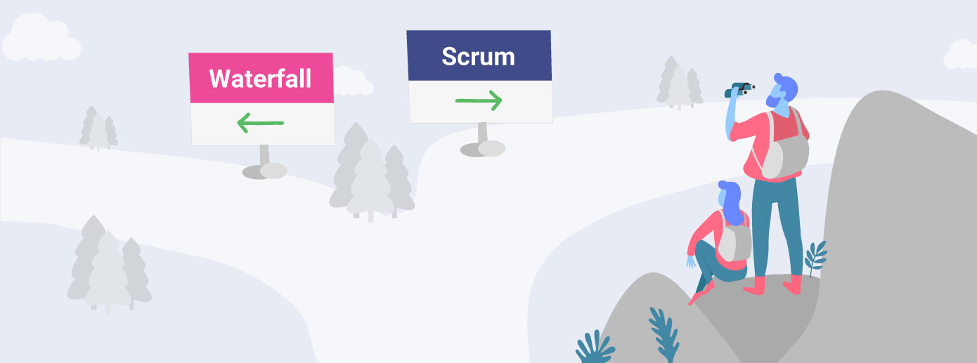 Scrum vs. Waterfall: Como escolher o método certo para o seu projeto