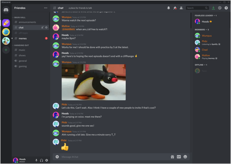 discord  slack alternative