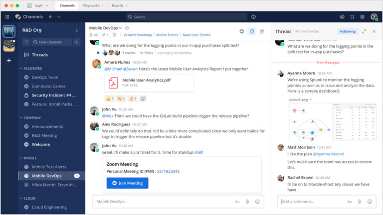 Mattermost - slack alternative