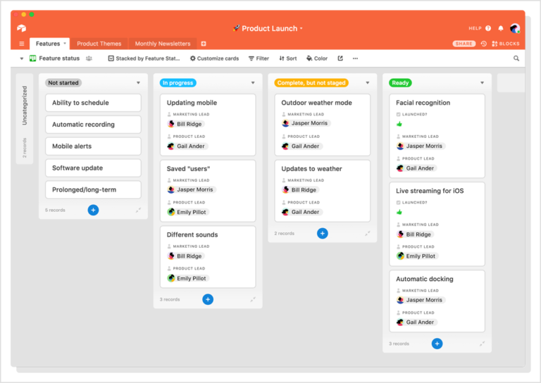 Airtable - Noción alternativa